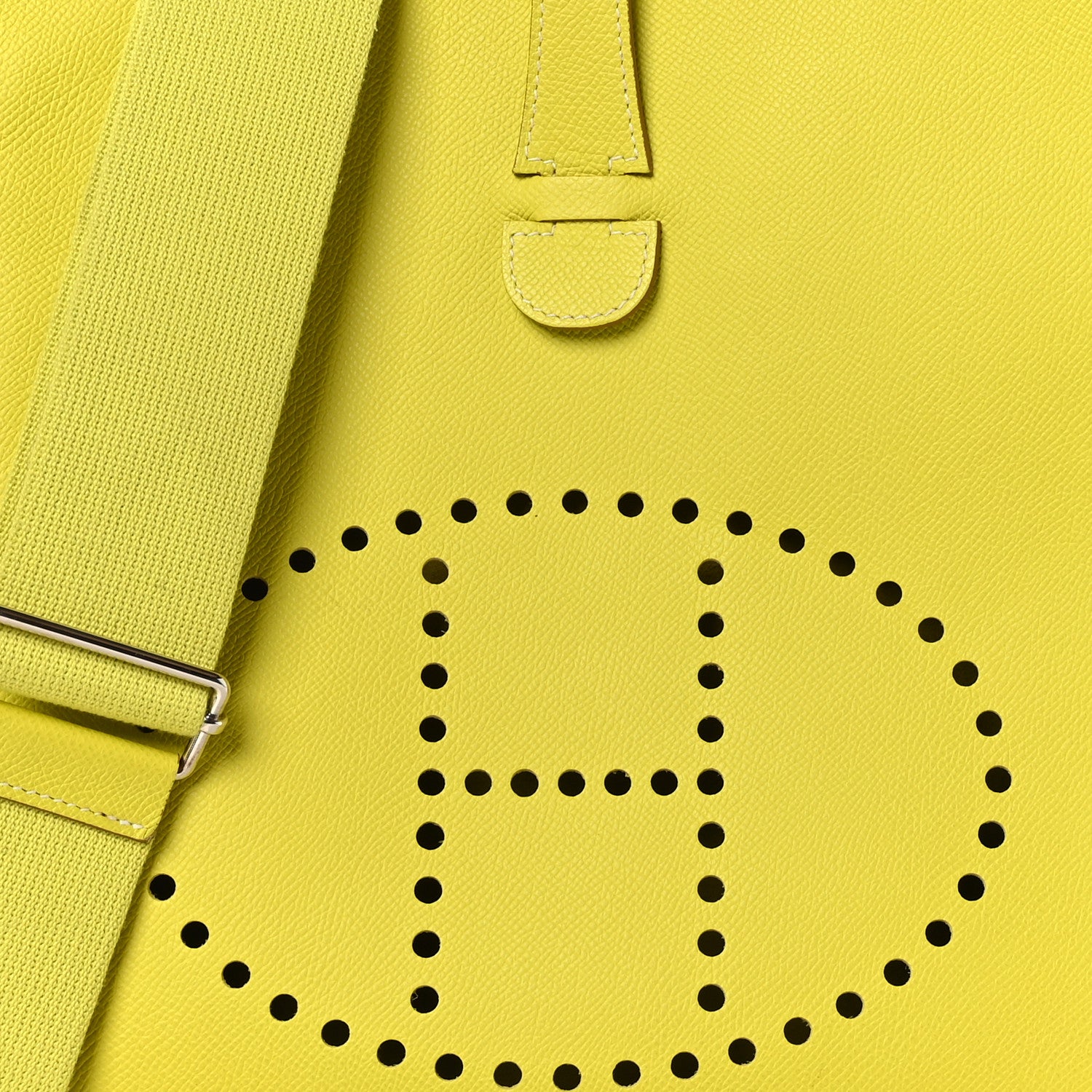 Hermes Epsom Evelyne III GM Lime 8 of 10