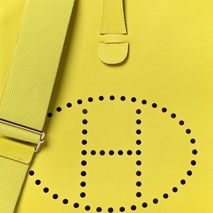 Hermes Epsom Evelyne III GM Lime 8 of 10
