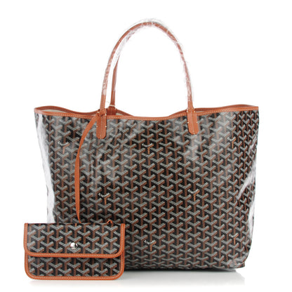 Goyard Goyardine Saint Louis GM Black Gold 1 of 8