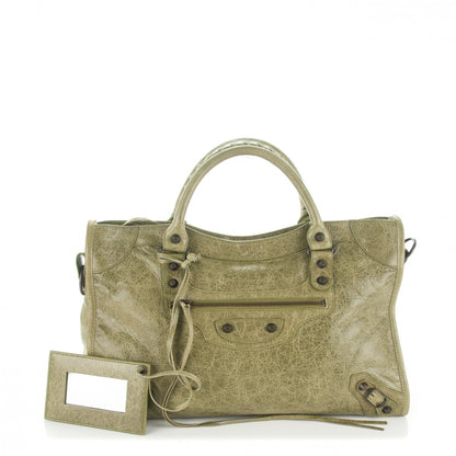 Balenciaga Agneau Classic Hardware City Light Olive 1 of 7