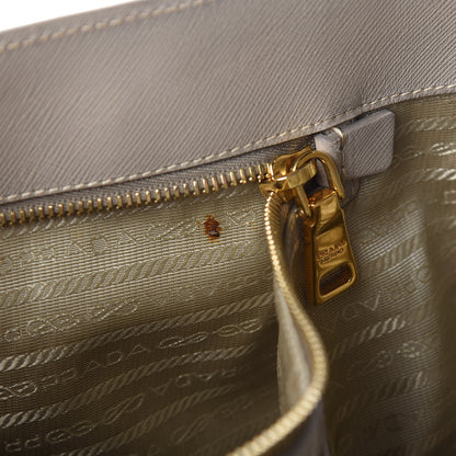 Prada Saffiano Lux Large Tote Argilla 17 of 19