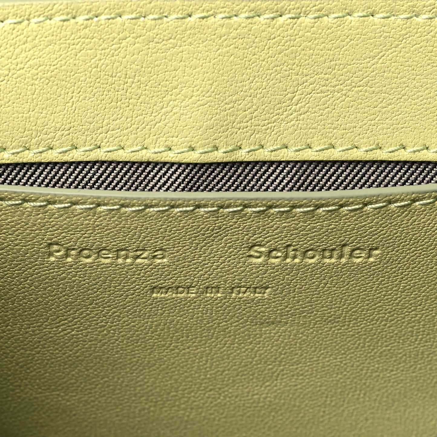 Lambskin PS1 Mini Pouch Messenger Banana