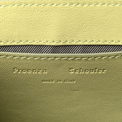 Proenza Schouler Lambskin PS1 Mini Pouch Messenger Banana 6 of 8