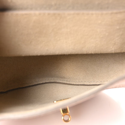 Chloe Grained Lambskin Mini Drew Shoulder Bag Cement Pink 5 of 9