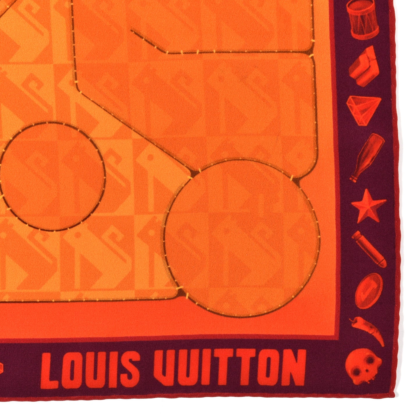 Silk Sun Geant Square Scarf Soleil Yellow