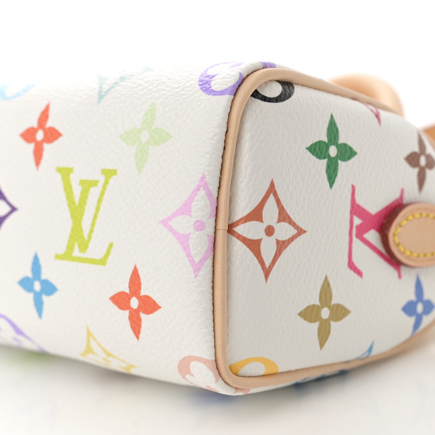 Louis Vuitton LV X TM Monogram Multicolor Nano Speedy White 9 of 9