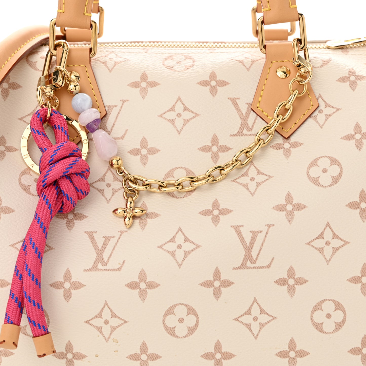 Monogram Dune Lucky Speedy Soft 30 Pink