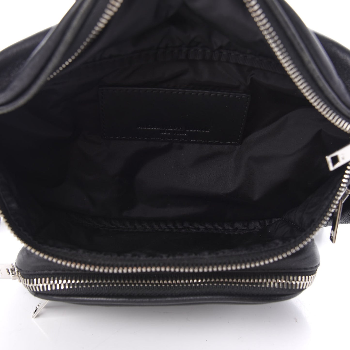 Lambskin Attica Belt Bag Black