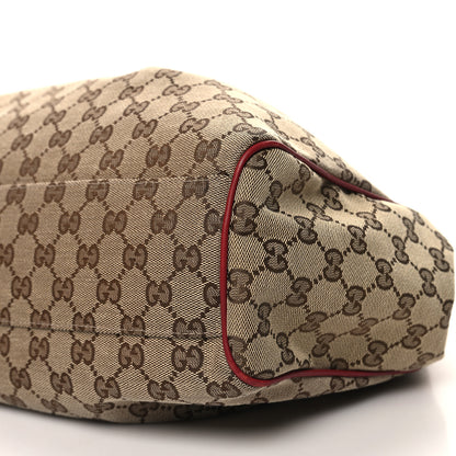 Gucci Monogram Medium Sukey Tote Dark Red 10 of 11