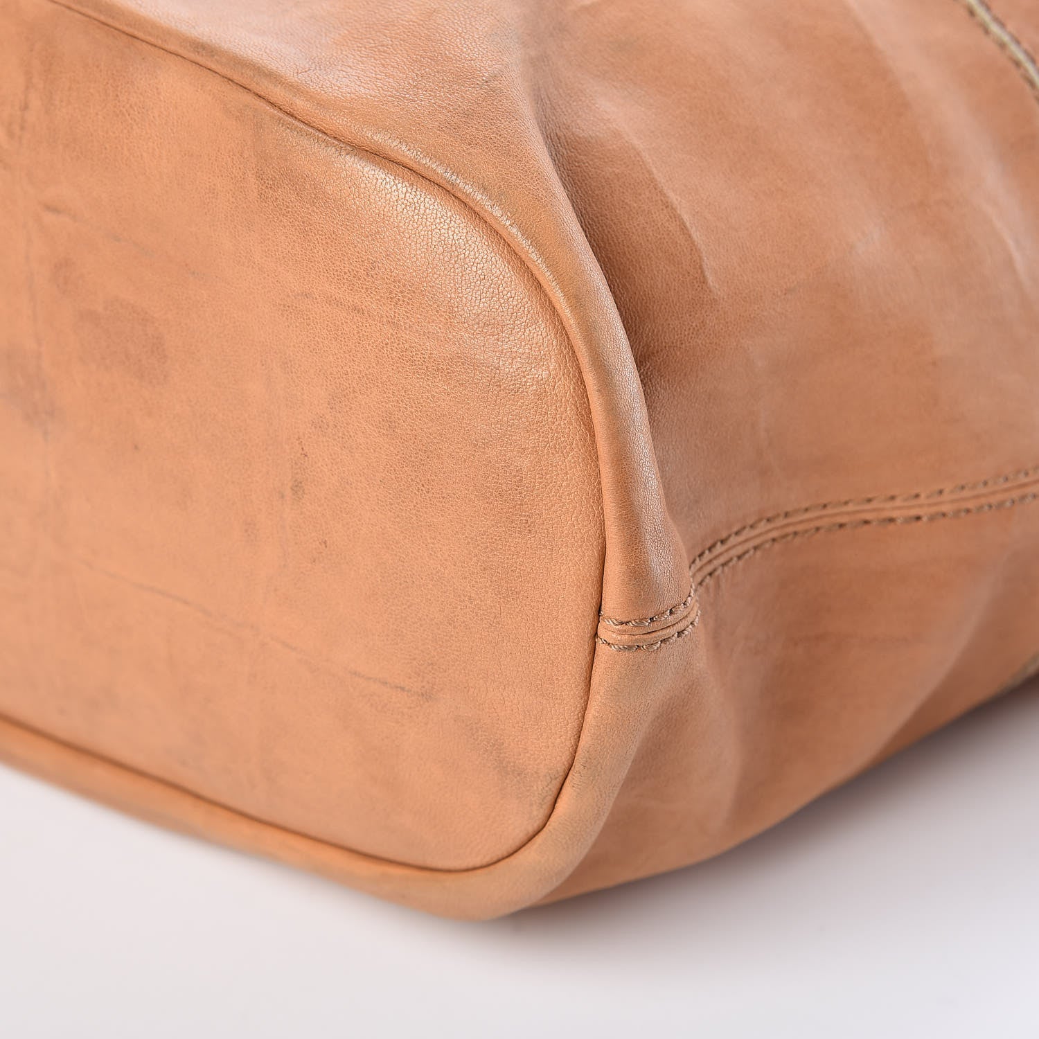 Givenchy Wrinkled Lambskin Medium Nightingale Tan 12 of 18