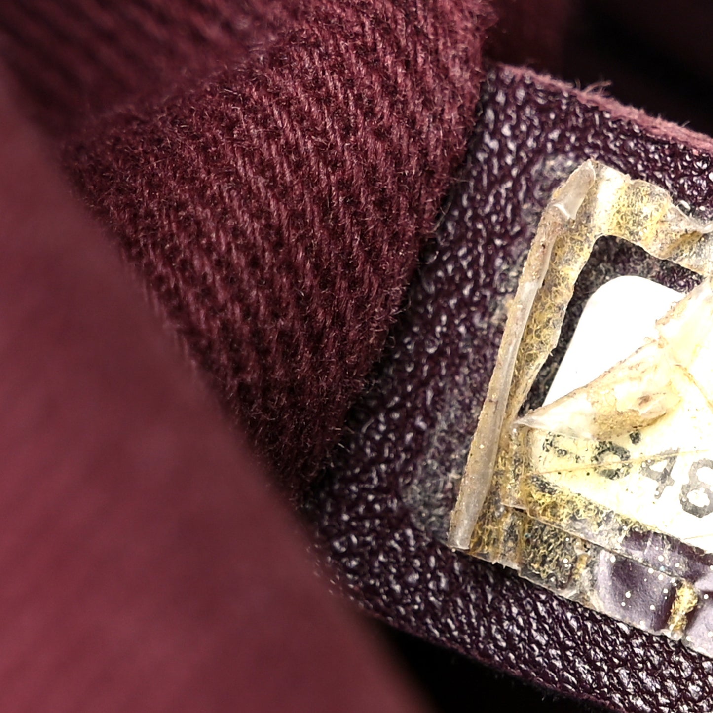 Striped Canvas Deauville Drawstring Bag Grey