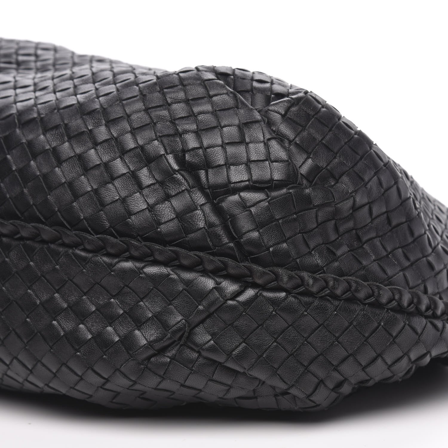 Bottega Veneta Nappa Intrecciato Large Belly Veneta Hobo Black 9 of 12