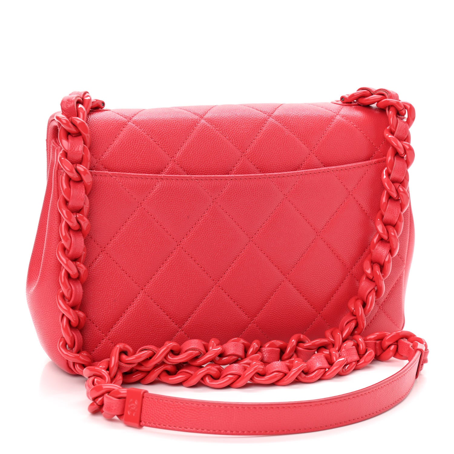 Chanel Caviar Quilted My Everything Flap Red 3 of 11