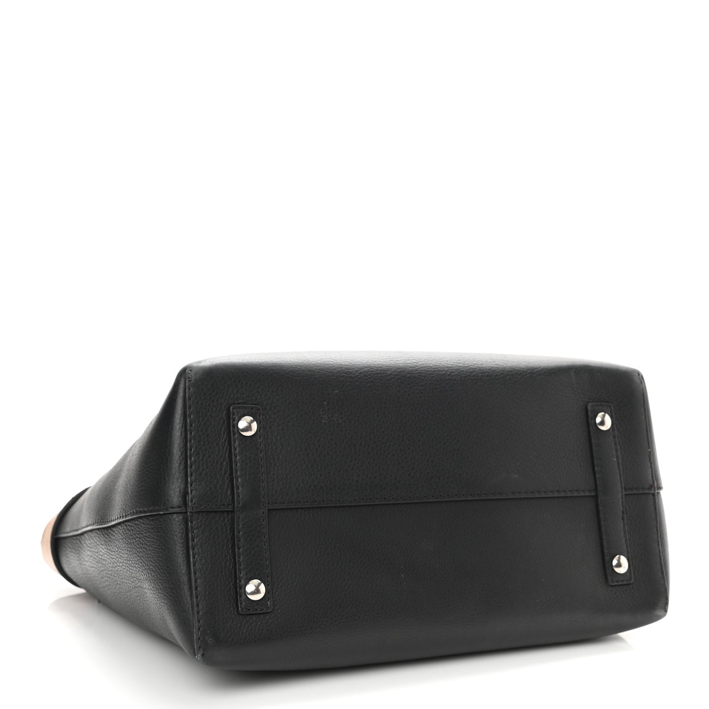 Soft Grain Calfskin Medium Belt Bag Black