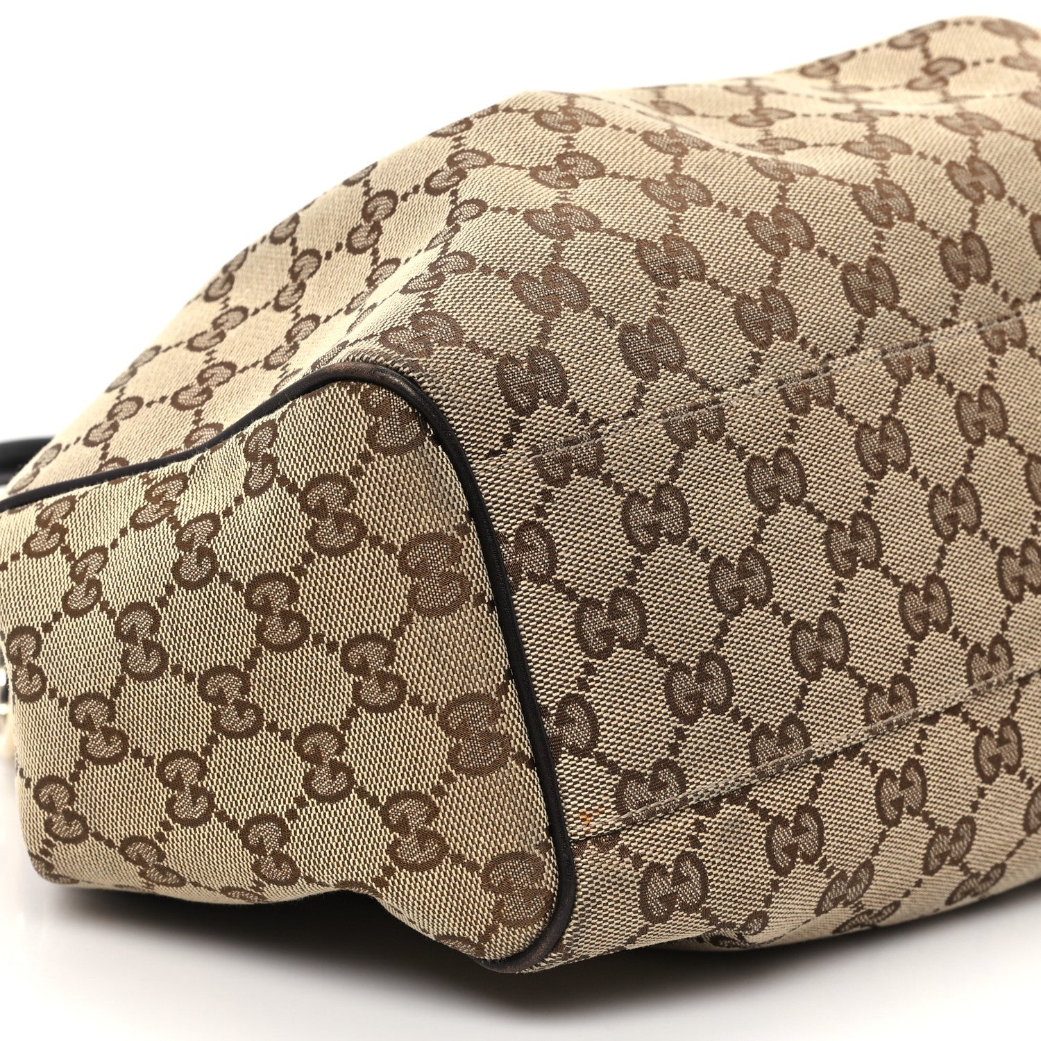 Gucci Monogram Medium Sukey Tote Dark Brown 9 of 12