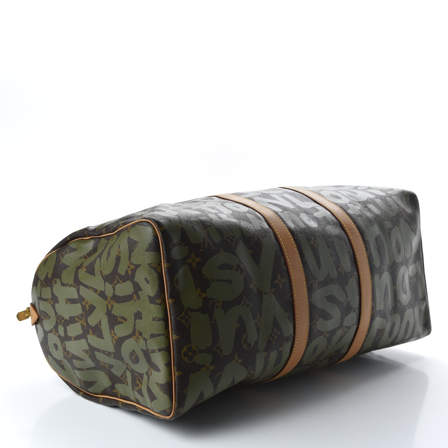 Louis Vuitton Graffiti Keepall 50 Kaki 3 of 9