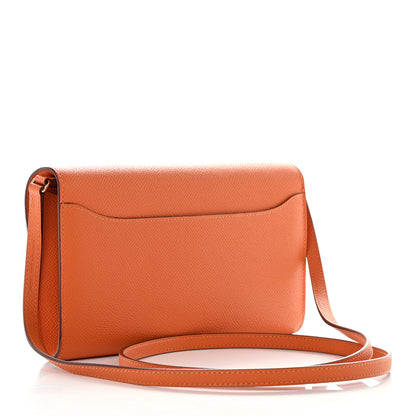 Hermes Epsom Constance Long Wallet To Go Wallet Orange 3 of 11
