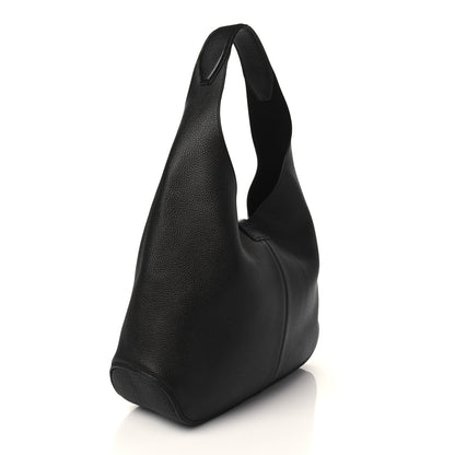 Salvatore Ferragamo Calfskin Margot Hobo Black 4 of 7
