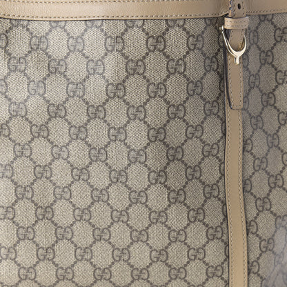 Gucci GG Supreme Monogram Medium Nice Tote Beige 10 of 13
