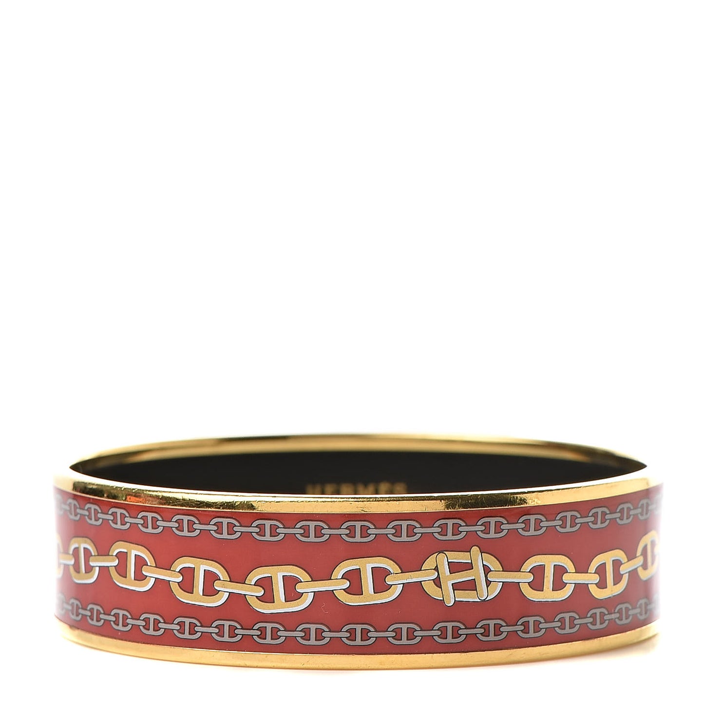 Enamel Printed Wide Chaine d'Ancre Bracelet 70