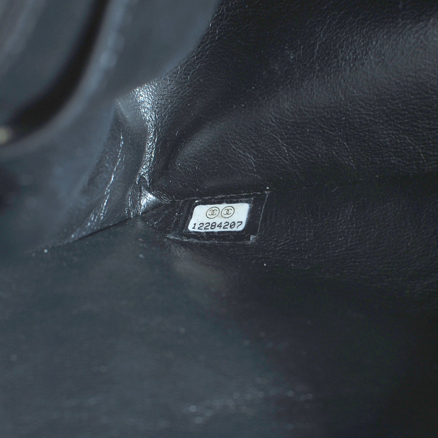 Caviar Jumbo Single Flap Black