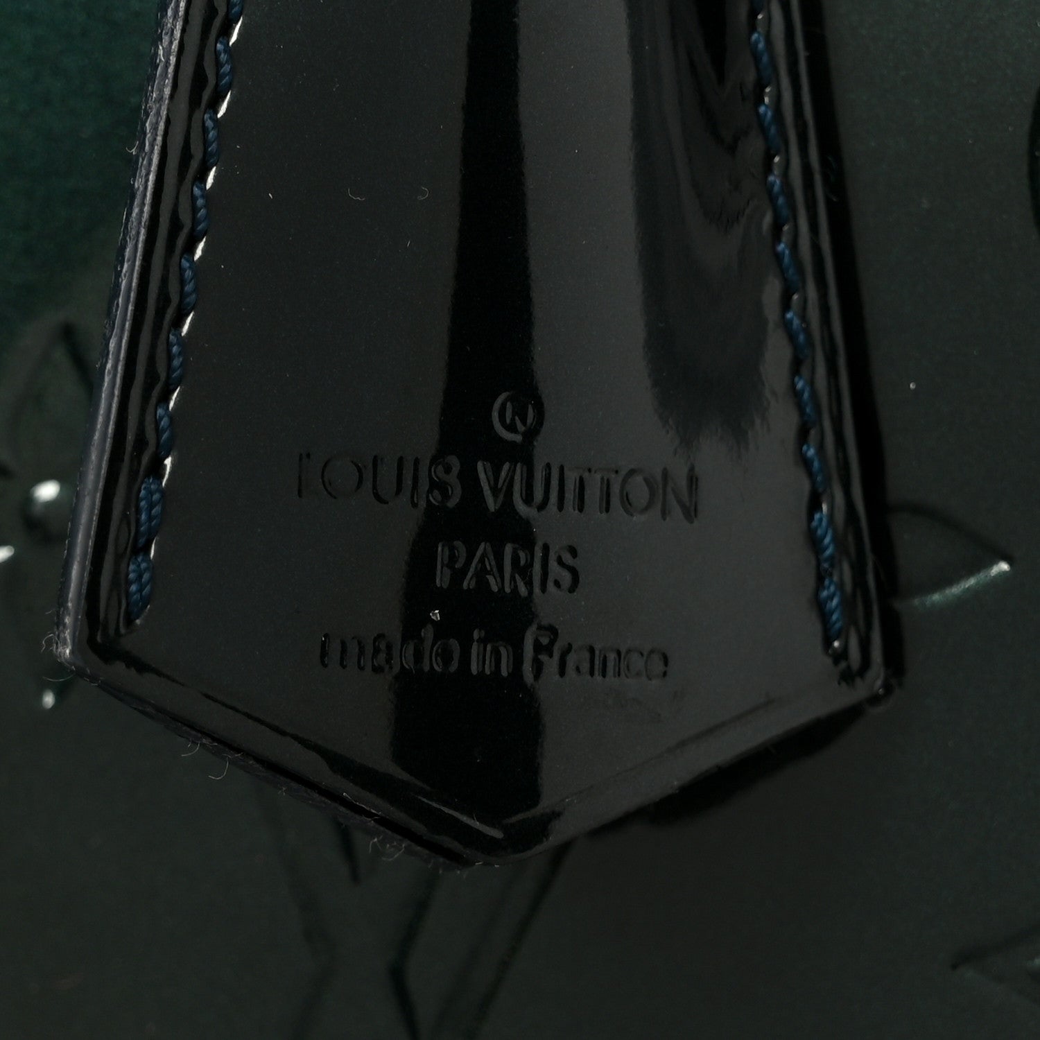 Louis Vuitton Vernis Alma GM Noir Magnetique 8 of 12