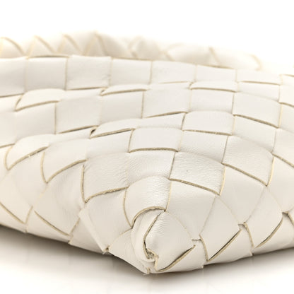 Bottega Veneta Calfskin Intrecciato Mini Hop White 10 of 10