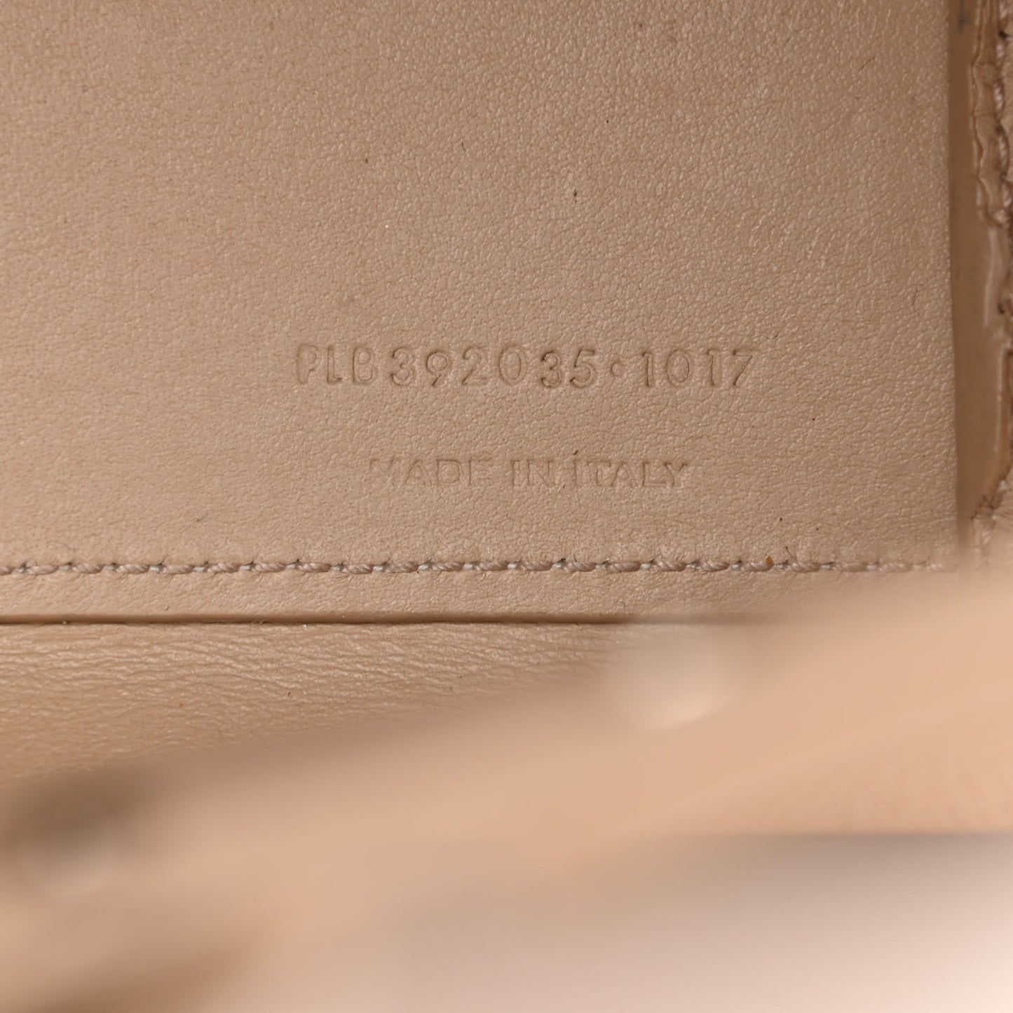 Grained Calfskin Nano Sac De Jour Dark Beige