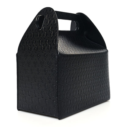 Saint Laurent Calfskin Monogram Take Away Box Black 3 of 11