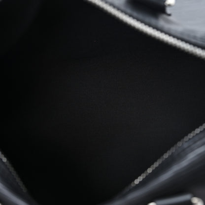 Louis Vuitton Epi Speedy 25 Black 5 of 11