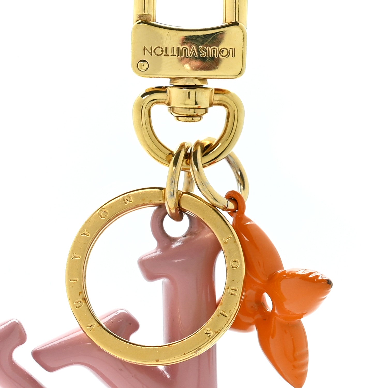 Louis Vuitton LV Pop Flower Bag Charm Key Holder Multicolor