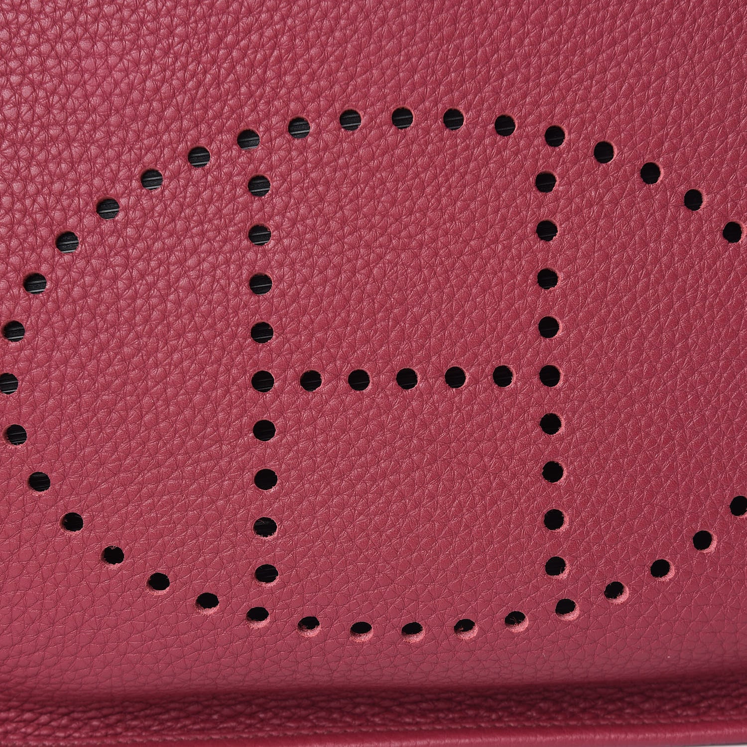 Hermes Taurillon Clemence Evelyne PM Rubis 8 of 11