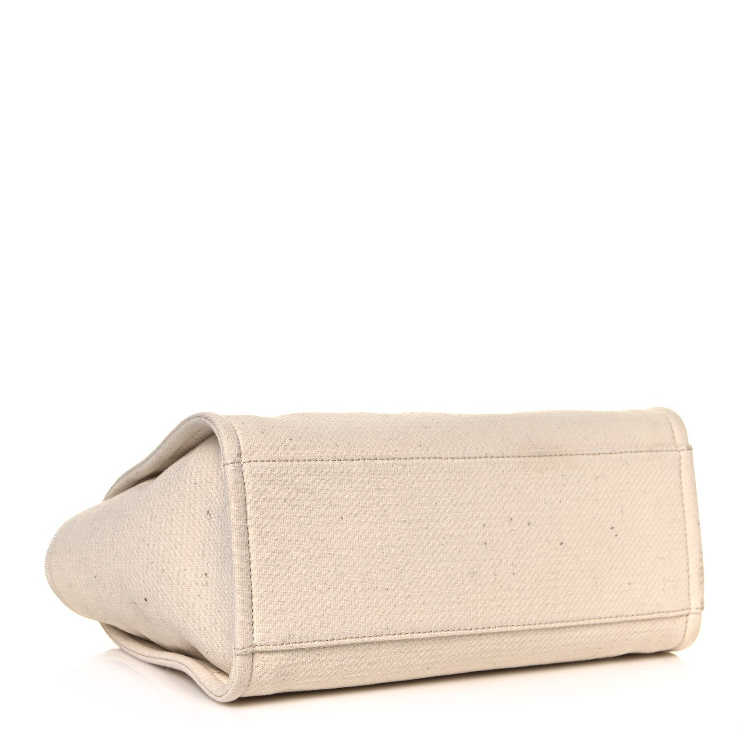 Chanel Mixed Fibers Small Deauville Tote White 4 of 13
