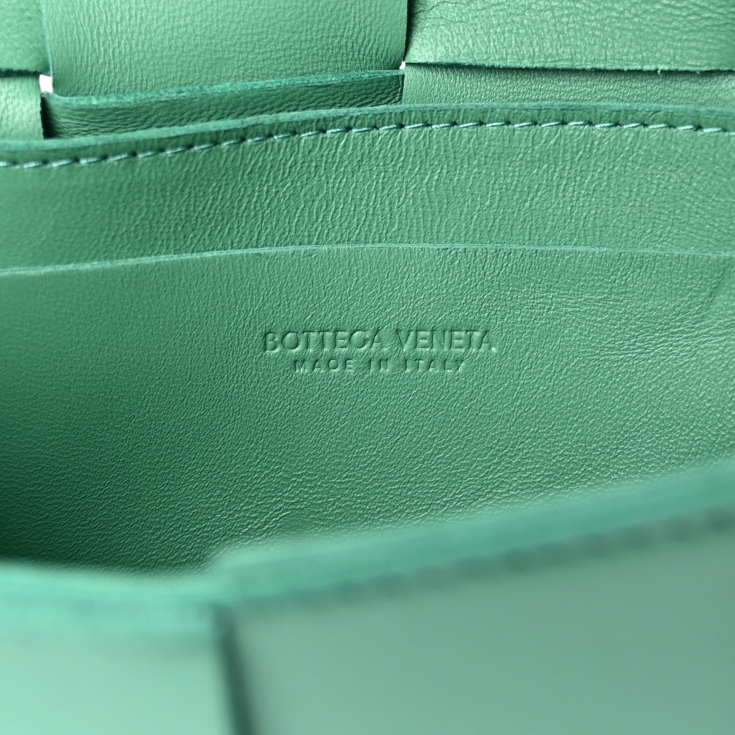 Bottega Veneta Nappa Maxi Intreccio The Belt Cassette Bag Mermaid 6 of 9