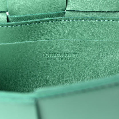 Bottega Veneta Nappa Maxi Intreccio The Belt Cassette Bag Mermaid 6 of 9