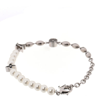 Louis Vuitton Pearls Fusion Bracelet Silver 3 of 5