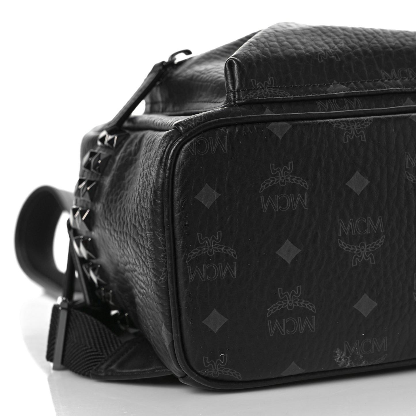 Visetos Small Side Stud Stark Backpack Black