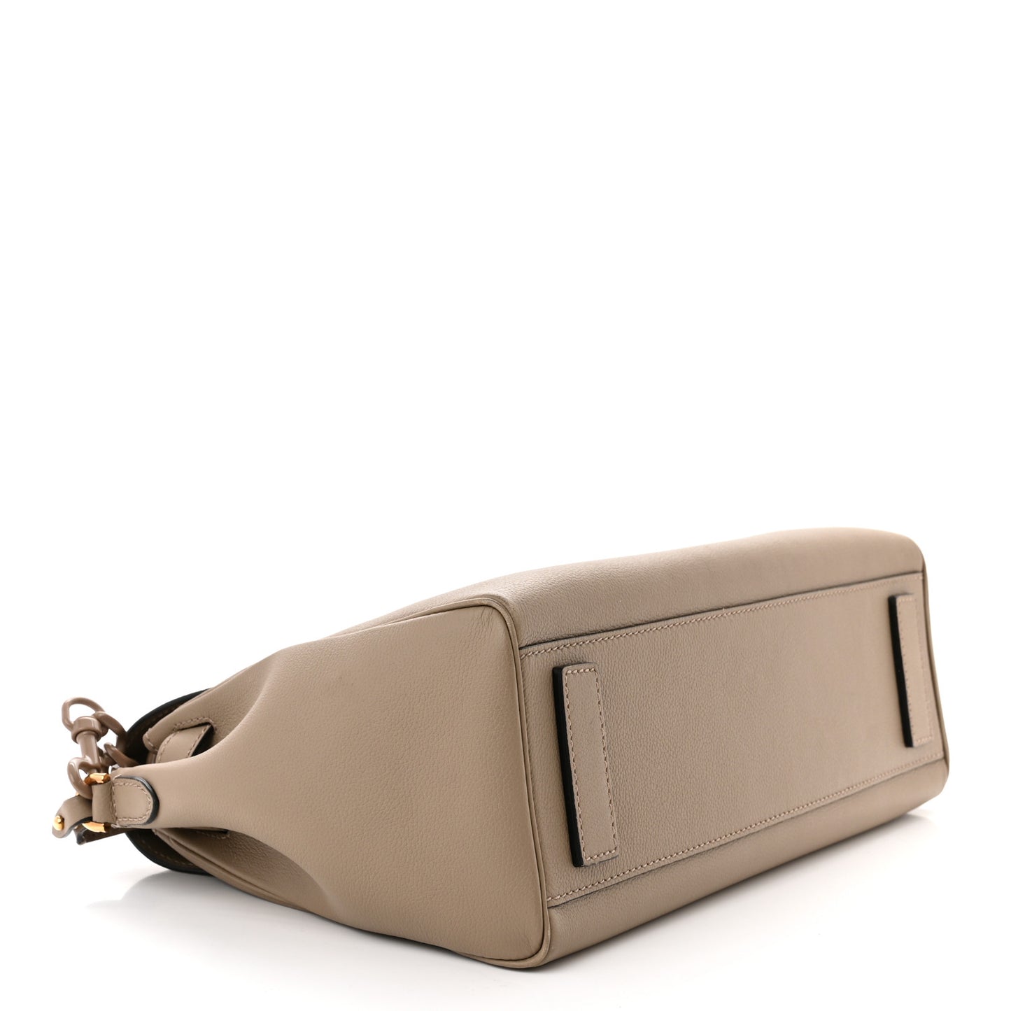 Grained Calfskin La Medusa Bag Taupe