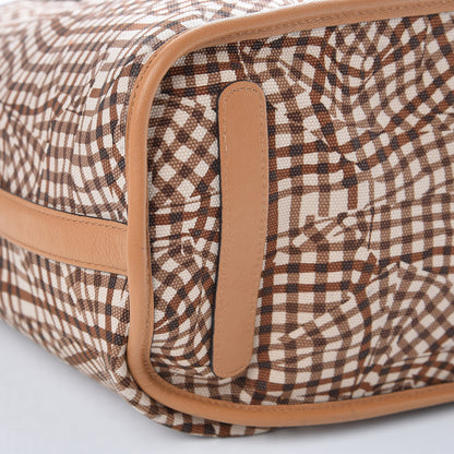 MCM Visetos Medium Liz Reversible Shopper Tote Cognac 14 of 15