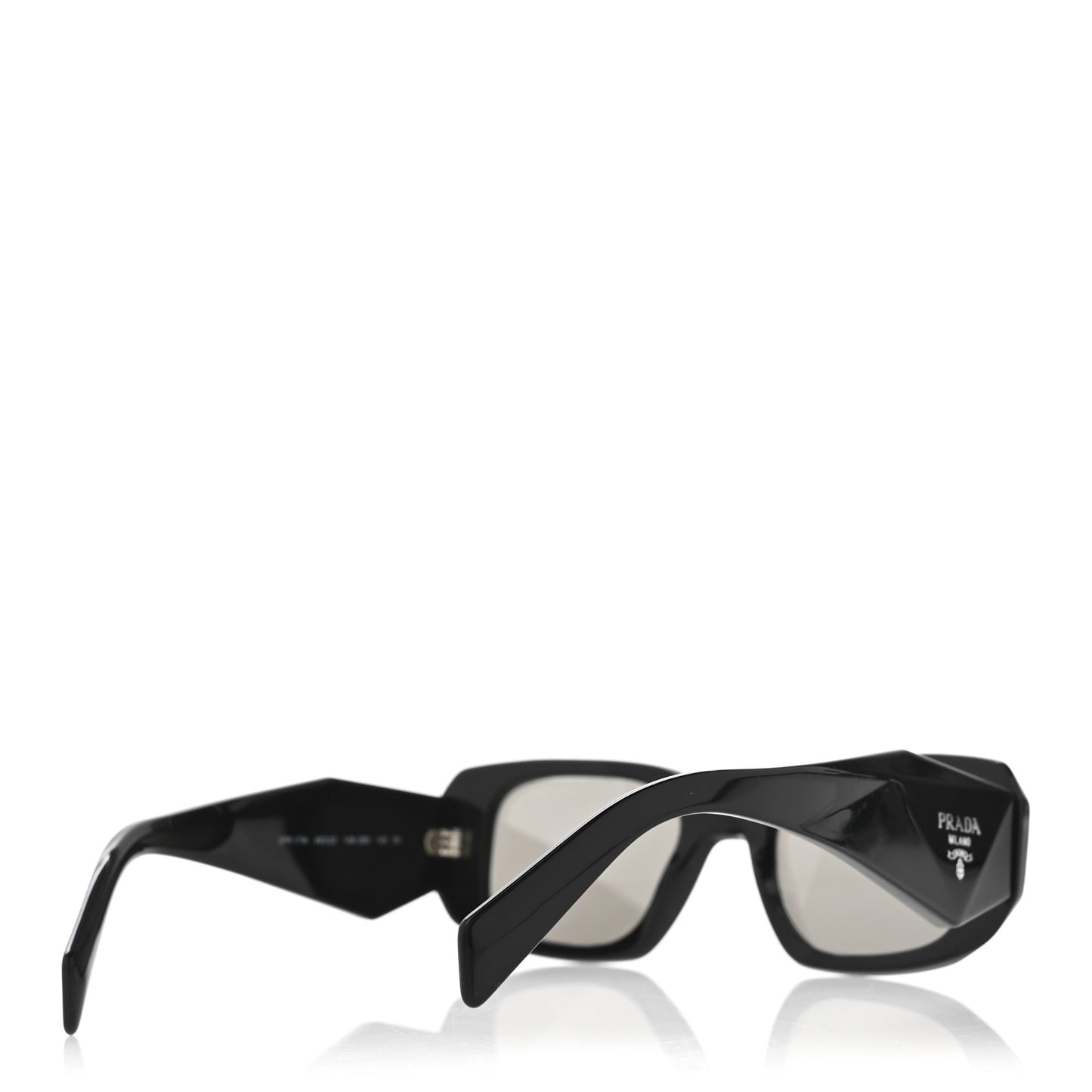Acetate Symbole Sunglasses SPR 17W Black