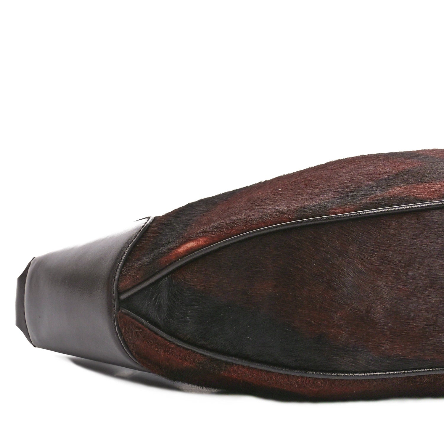 Gucci Pony Hair Half Moon Hobo Brown 9 of 11