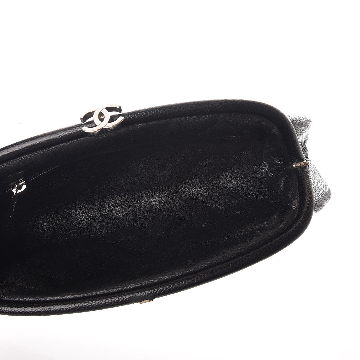 Chanel Caviar Quilted Timeless Clutch Black 5 of 9