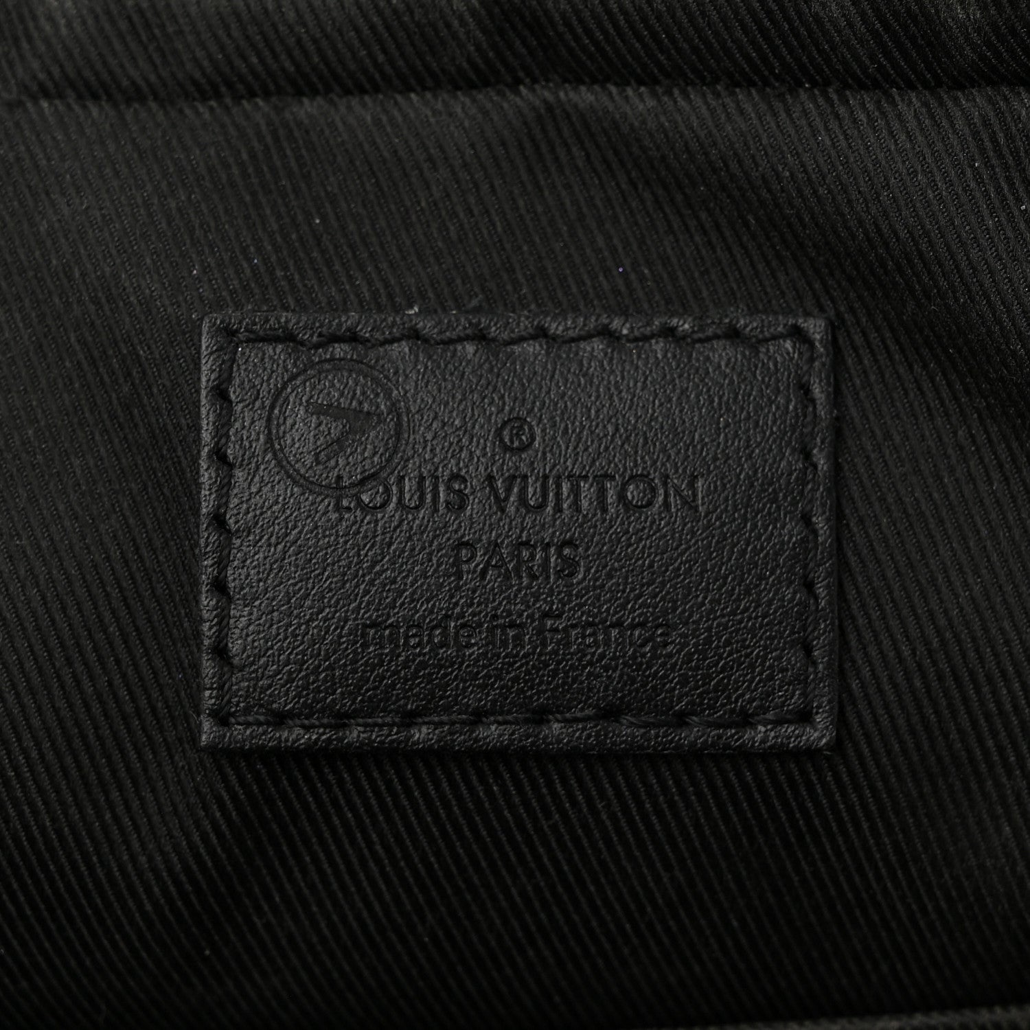 Louis Vuitton Calfskin Monogram Shadow Duo Messenger Black 6 of 9