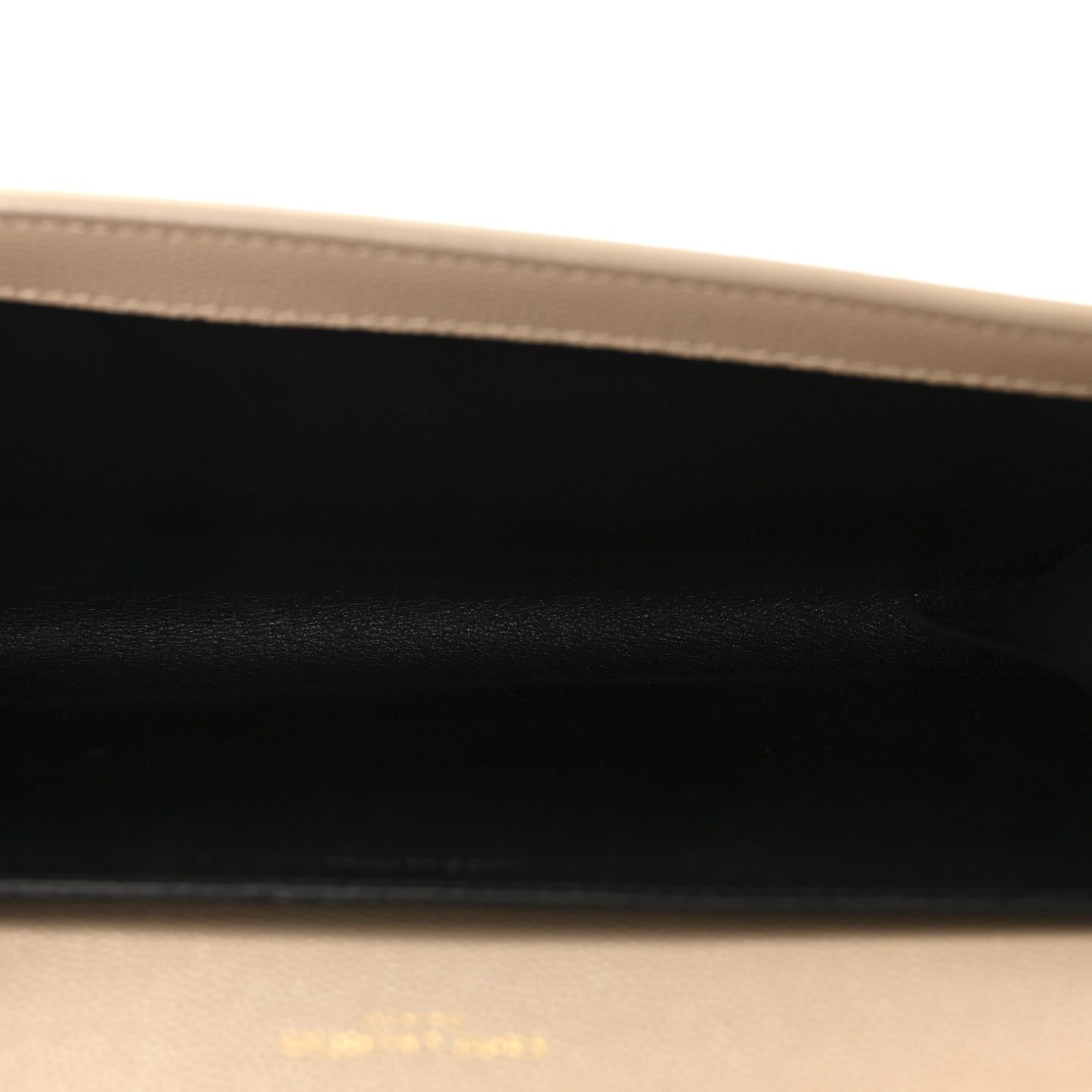 Grain De Poudre Monogram Uptown Chain Wallet Dark Beige