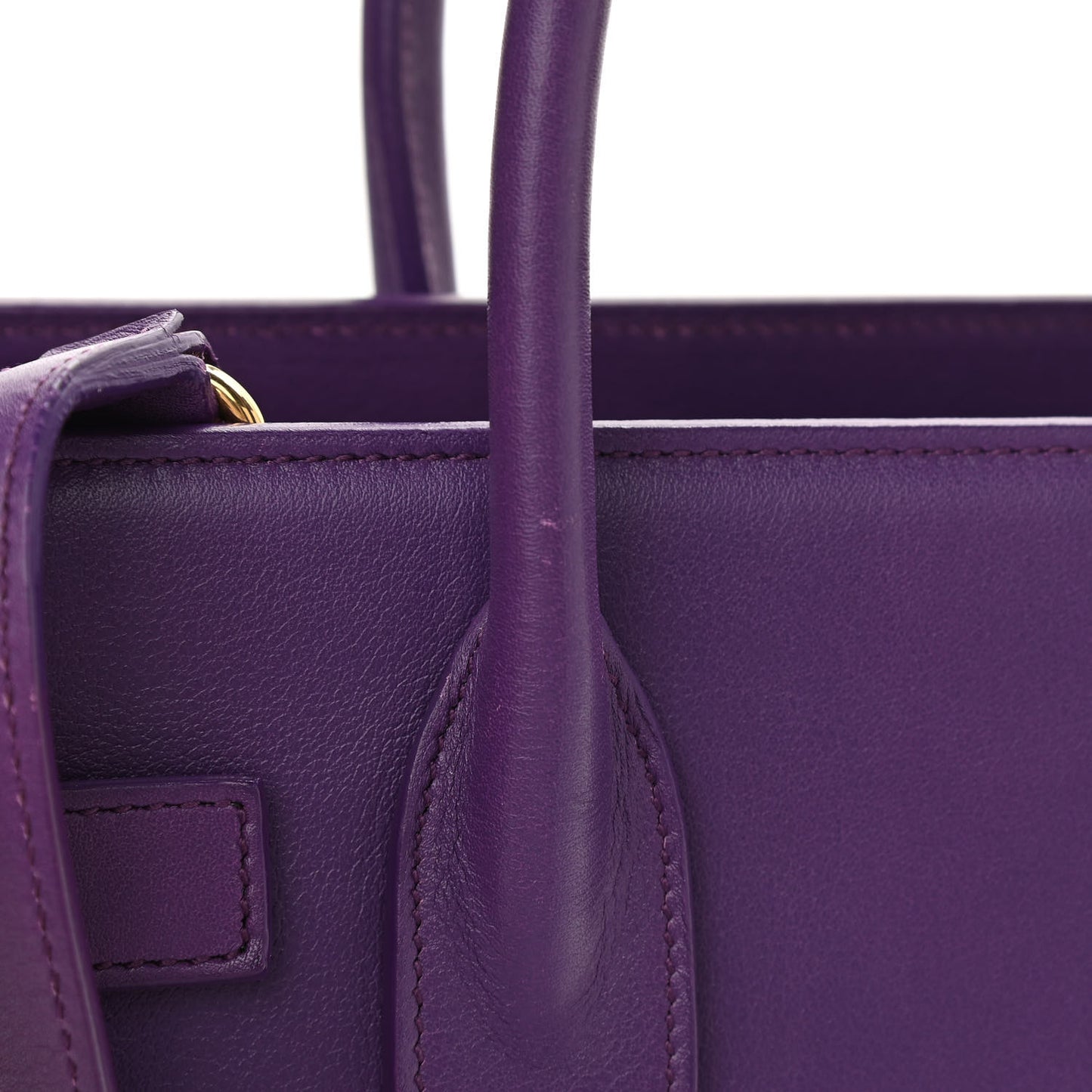 Calfskin Baby Sac de Jour Purple