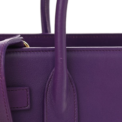 Saint Laurent Calfskin Baby Sac de Jour Purple 11 of 15