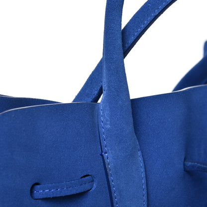 Mansur Gavriel Suede Sun Bag Sea Blue 15 of 15