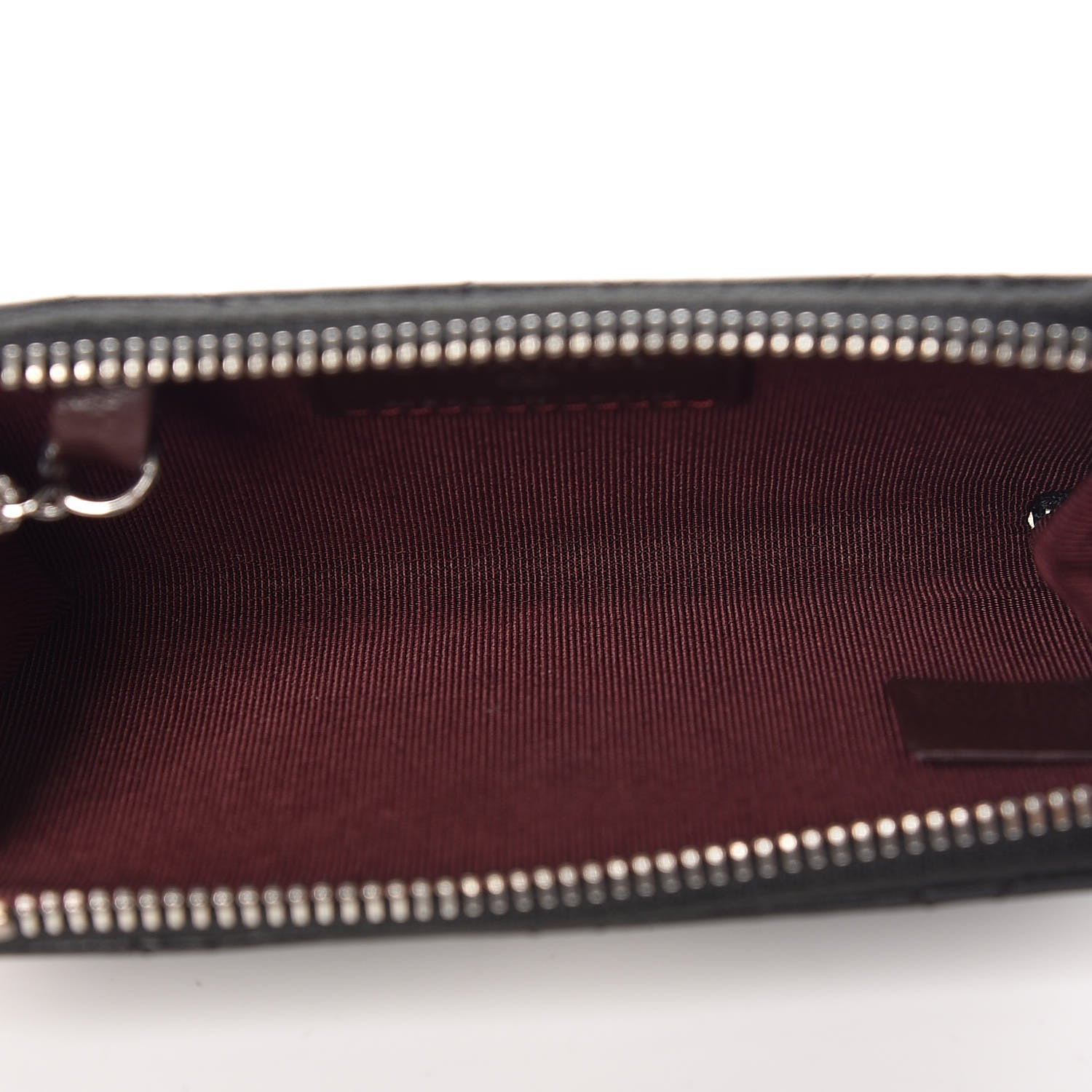 Chanel Lambskin Quilted Key Holder Case Black 5 of 8