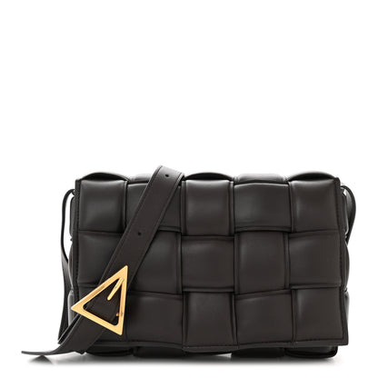 Bottega Veneta Nappa Maxi Intreccio Padded Cassette Crossbody Bag Fondente 1 of 10