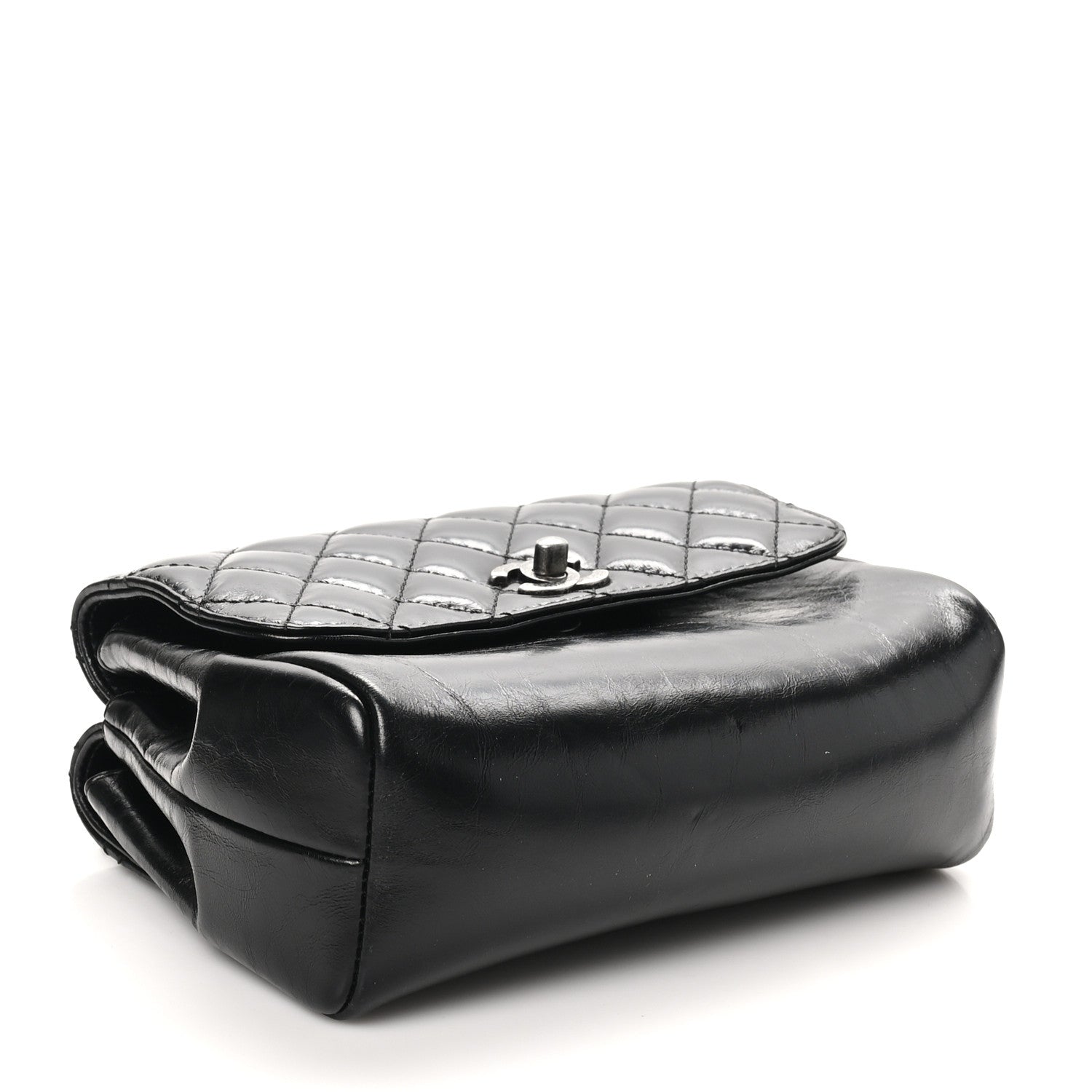 Chanel Glazed Calfskin Pilot Essentials Flap Black 4 of 11